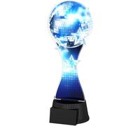 Trophy Monster Trophée de danse Glitterball Taille 190 mm | Pour clubs, événements et compétitions | Fabriqué à partir d'acrylique imprimé de 6 mm d'épaisseur