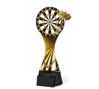 Trophy Monster Trophée de Fléchettes Classique Taille 190mm | pour Clubs, Pubs et ligues | Fabriqué à partir de 6 mm d'épaisseur imprimé en Acrylique Couleur sépia.
