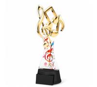 Trophy Monster Trophée de notes de musique de Toronto Taille 190 mm | Pour clubs, événements et compétitions | Fabriqué à partir d'acrylique imprimé de 6 mm d'épaisseur