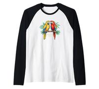 Tropic Island Adventure - Perroquets dans Les Florida Keys Manche Raglan