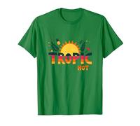 Tropic Like Its Hot Summer Fun Ananas Sun, Hawaïens T-Shirt, Homme, Vert Kelly, 3XL