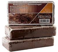 Tropic Shop Lot de 3 briquettes d'humus en fibre de coco 3 x 9 l (3 x 650 g)