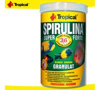 TROPICAL Super Spirulina Forte Granulat Nourriture pour Aquariophilie 1000 ml