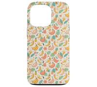 Tropical Banana Pattern Fruit Floral Beach Aesthetic Coque pour iPhone 13 Pro