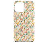 Tropical Banana Pattern Fruit Floral Beach Aesthetic Coque pour iPhone 13 Pro Max