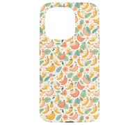 Tropical Banana Pattern Fruit Floral Beach Aesthetic Coque pour iPhone 15 Pro