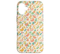 Tropical Banana Pattern Fruit Floral Beach Aesthetic Coque pour iPhone 16 Plus