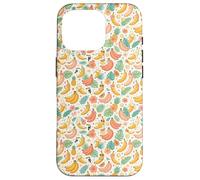 Tropical Banana Pattern Fruit Floral Beach Aesthetic Coque pour iPhone 16 Pro