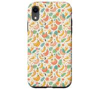 Tropical Banana Pattern Fruit Floral Beach Aesthetic Coque pour iPhone XR