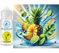 Tropical Blue Bliss - Concentré d'arôme Ananas, Citron Vert, Curaçao - Végétalien - Sasami - 100ml