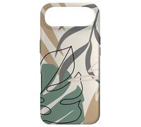 Tropical Botanical Beige Brown Exotic Minimalist Abstract Coque pour iPhone Air