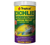 Tropical Cichlid Herbivore Medium Pellet 500ml / 180g - Nourriture pour cichlidés herbivores