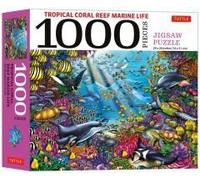 Tuttle Publishing Tropical Coral Reef Marine Life - 1000 Piece Jigsaw Puzzle
