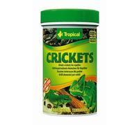 Crickets 100ml / 10g - Grillons seches pour Reptiles et Amphibiens