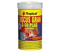 TROPICAL Discus Gran D-50 Plus 100ml / 44g - Nourriture granulés rehaussant la Couleur, pour Discus