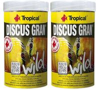 Tropical Discus Gran Wild 250ml / 110g - Nourriture spéciale pour Discus Sauvages (Lot de 2)