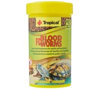 TROPICAL FD Blood Worms 100ml / 7g - vers de Sang lyophilisés Nourriture pour Reptiles et Amphibiens