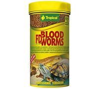 Tropical FD Blood Worms 250ml / 17g - vers de Sang lyophilisés Nourriture pour Reptiles et Amphibiens
