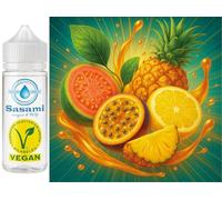 Tropical Guava Punch - Goyave Fruit de la Passion Ananas Citron Arôme Concentré - Végan - Sasami - 100ml