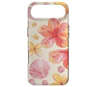 Tropical Hibiscus Seashells Summer Floral Pattern Coque pour iPhone Air
