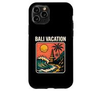 Tropical Island Bali Vacation Retro Surfs Up Femme Coque pour iPhone 11 Pro