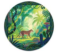 Tropical Jungle Puzzle 1000 Pièces Educa Jouet en Bois Cadeau Unique De l'art De La Décoration Illustration Jeu Éducatif Challenge Toy Adultes & Enfants des 14 Ans 1000pcs (67.5x67.5cm)