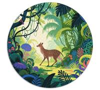 Tropical Jungle Puzzle 1000 Pièces Educa Jouet en Bois Cadeau Unique Décoration Intérieure Illustration Jeu Éducatif Challenge Toy Adultes & Enfants des 14 Ans 1000pcs (67.5x67.5cm)