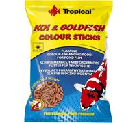 Tropical Koi&Goldfish Colour Sticks 1000ml / 90g - Aliment Flottant rehaussant la Couleur des Poissons d'étang (Lot de 5)