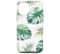 Tropical Monstera & Palm - Île Botanique Boho Beach Style Coque pour iPhone 12/12 Pro