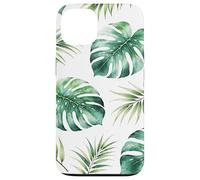 Tropical Monstera & Palm - Île Botanique Boho Beach Style Coque pour iPhone 13