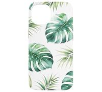 Tropical Monstera & Palm - Île Botanique Boho Beach Style Coque pour iPhone 15