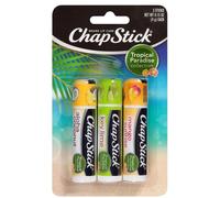 Tropical Paradise Édition Limitée Lot de 3 baumes à lèvres 3x4g - Hydratant, incolore, parfum coco/citron/mangue