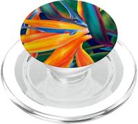 Tropical Paradise Hawaiian Birds of Paradise PopSockets PopGrip pour MagSafe