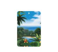 Tropical Sky Ecology Lot de 6 désodorisants rectangulaires à suspendre pour chambre à coucher, salle de bain