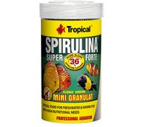 Tropical Super Spirulina Forte Mini Nourriture en granulés avec 36% de spiruline (platensis) 100 ML