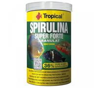 Tropical Super Spirulina Forte Nourriture en granulés avec 36% de spiruline (platensis) 100 ML