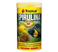 Tropical – Aliment pour poissons SUPER SPIRULINA FORTE 36% – Flocons 250 ml / 50 g