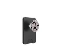 Tropical Trendy Oiseau Animaux Charme Noir Beige Flamant Rose PopSockets PopWallet pour MagSafe
