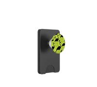 Tropical Trendy Oiseau Animaux Charme Noir Vert Flamant Rose PopSockets PopWallet pour MagSafe