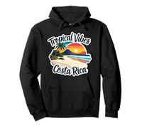 Tropical Vibes Costa Rica Vacances d'été Plage Soleil Souvenir Sweat à Capuche