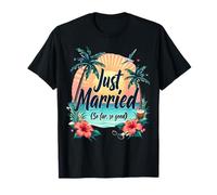 Tropical vient de se marier, jusqu'à présent, si bon mariage et lune de miel T-Shirt
