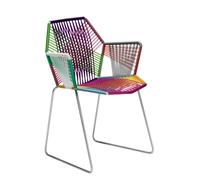 Tropicalia Armchair Outdoor Chaise à accoudoirs Moroso - MOROSO TR0 468 CH CARNIVAL