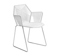 Tropicalia Armchair Outdoor Chaise à accoudoirs Moroso - MOROSO TR0 468 CHROM WE