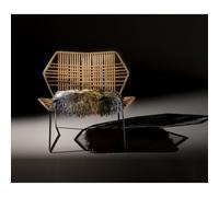 Tropicalia Chaise avec accoudoirs Similicuir Moroso - KP_MOROSO TR0 461 LEDER
