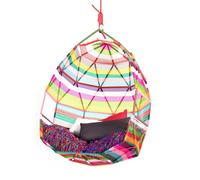 Tropicalia Cocoon Swinging chair Chaise vibrante Multicolor avec 5 oreillers Moroso - MOROSO TR0 128
