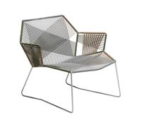 Tropicalia TR0 Fauteuil laqué avec accoudoirs Moroso - MOROSO TR0 462 IN A NAT