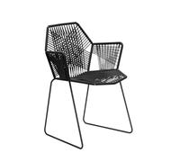 Tropicalia TR1 Armchair Outdoor Chaise à accoudoirs Moroso - MOROSO TR1 467 OUT A SCHWARZ
