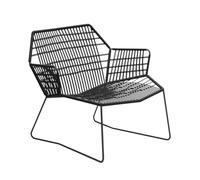 Tropicalia TR1 Armchair Outdoor Fauteuil avec accoudoirs Moroso - MOROSO TR1 461 OUT B SCHWARZ