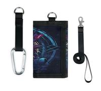 TropicalLife Mystery Magic Sign Portefeuille fin et léger pour monnaie