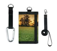 TropicalLife Portefeuille fin pour balle de golf - Petite poche - Organisateur d'argent - Léger et portable